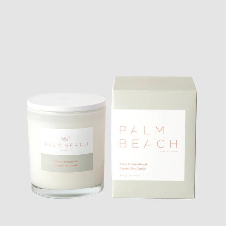 Clove and Sandalwood Standard Candle 420g
