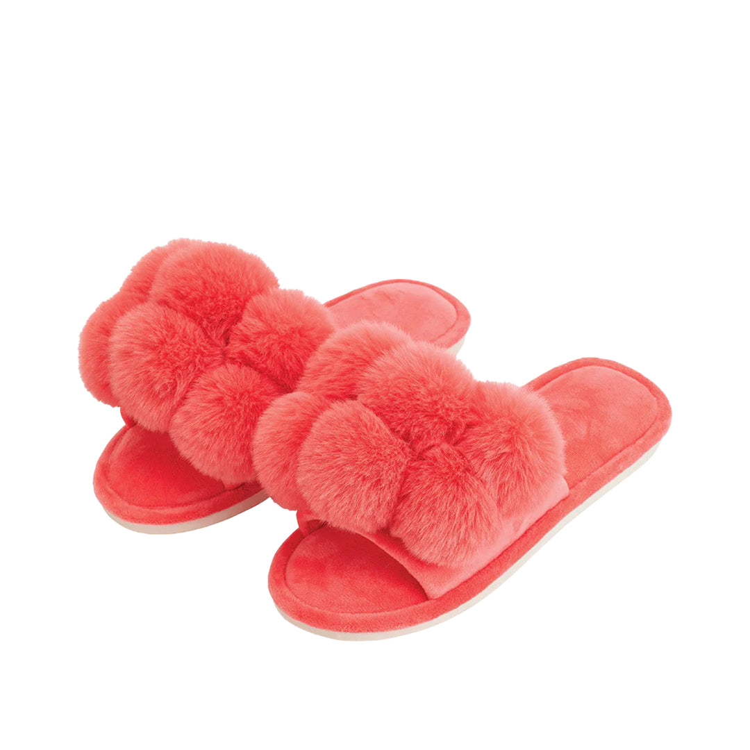 Slipper Pom Pom - Melon