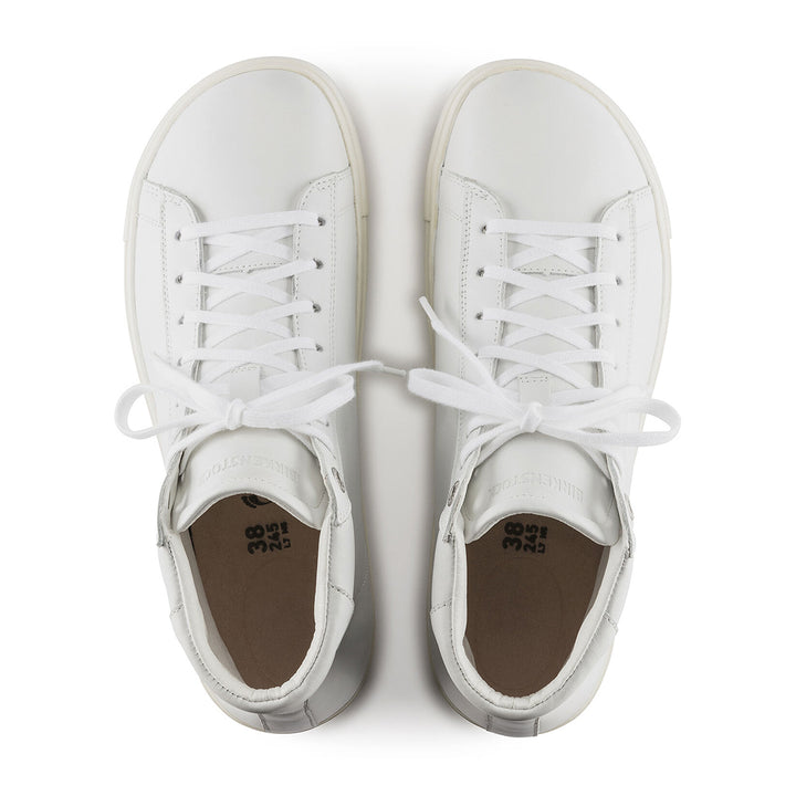 BIRKENSTOCK Bend Mid Leather Sneaker#color_white