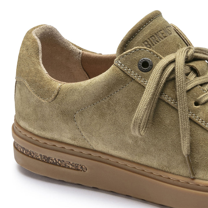 BIRKENSTOCK Bend Suede Leather Sneaker#color_faded-khaki