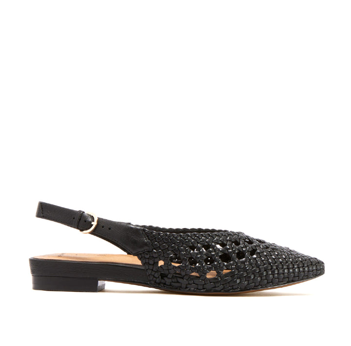 FRANKIE4 Cole Dress Flat#color_black-weave