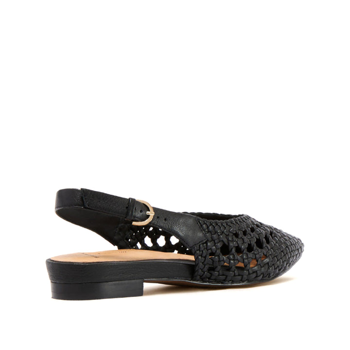 FRANKIE4 Cole Dress Flat#color_black-weave