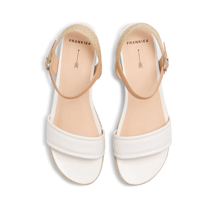 FRANKIE4 Harris Wedge White Grain