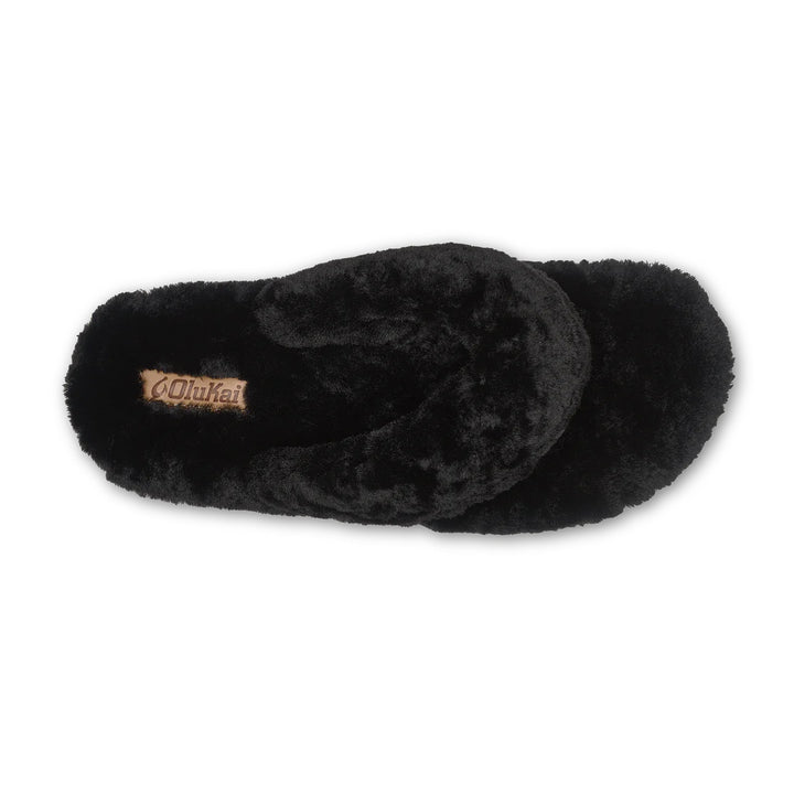 Kipe a Heu Womens Flip Flop Slippers Black