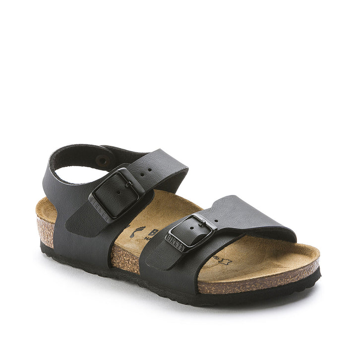 BIRKENSTOCK New York Kids Black Birko-Flor