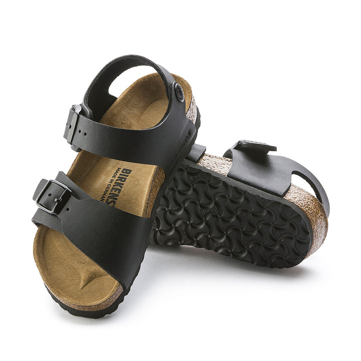 BIRKENSTOCK New York Kids Black Birko-Flor