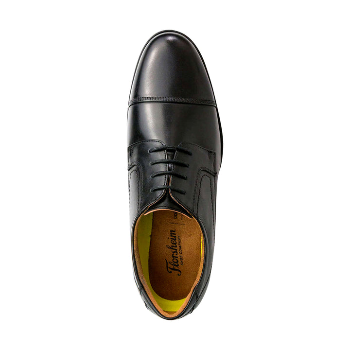 FLORSHIEM Fairfield Cap Toe Derby#color_black