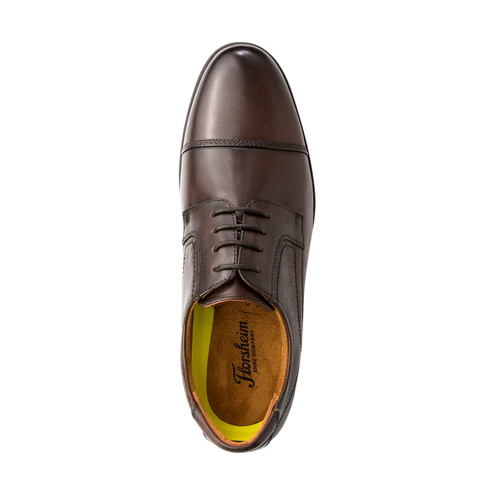 FLORSHIEM Fairfield Cap Toe Derby#color_brown