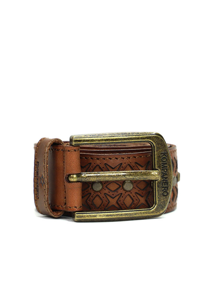 KOMPANERO Torquay Belt#color_cognac