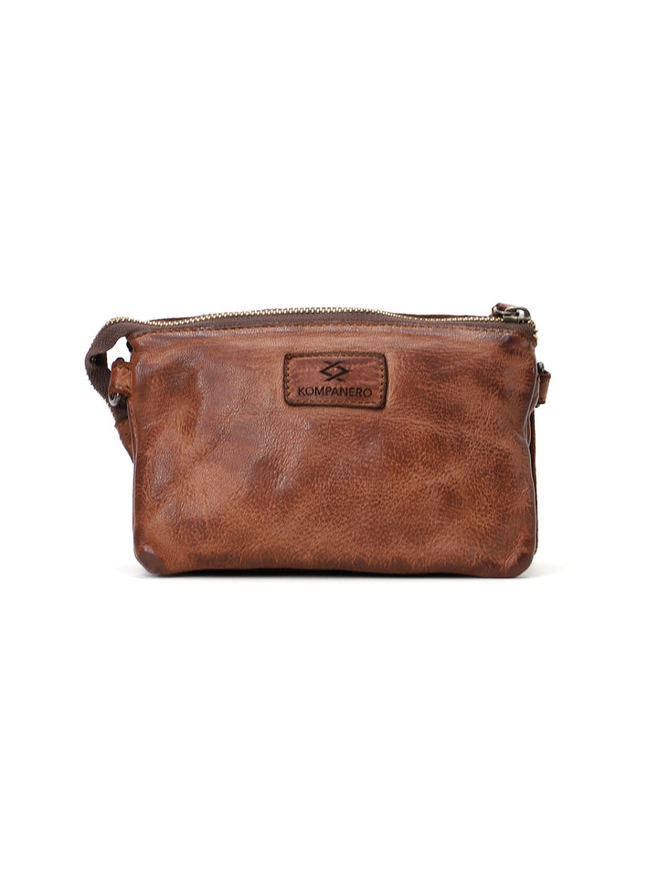 KOMPANERO Trish Clutch#color_cognac
