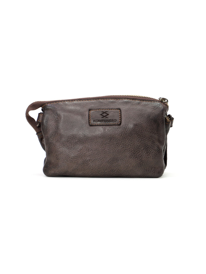 KOMPANERO Trish Clutch#color_brown