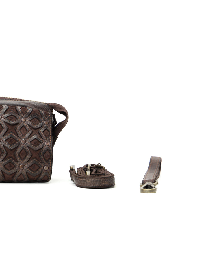 KOMPANERO Trish Clutch#color_brown