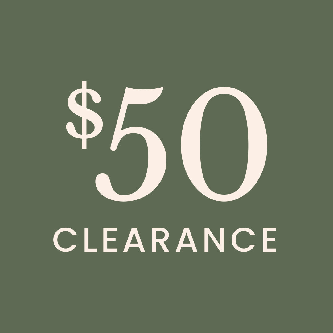$50 CLEARANCE