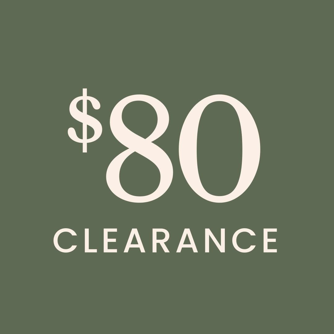 $80 CLEARANCE