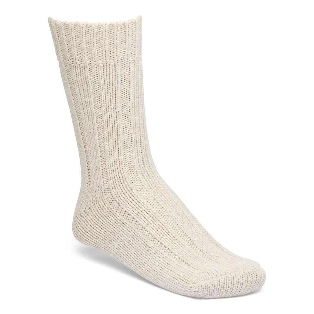 Cotton Twist Socks 1 Pair Off White