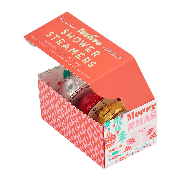 Xmas Shower Steamer Gift Box - 3pk