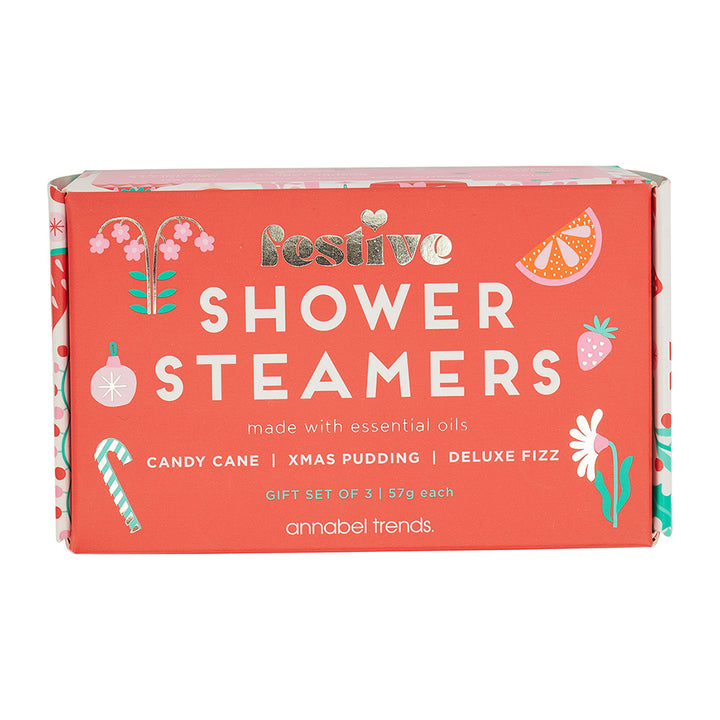 Xmas Shower Steamer Gift Box - 3pk