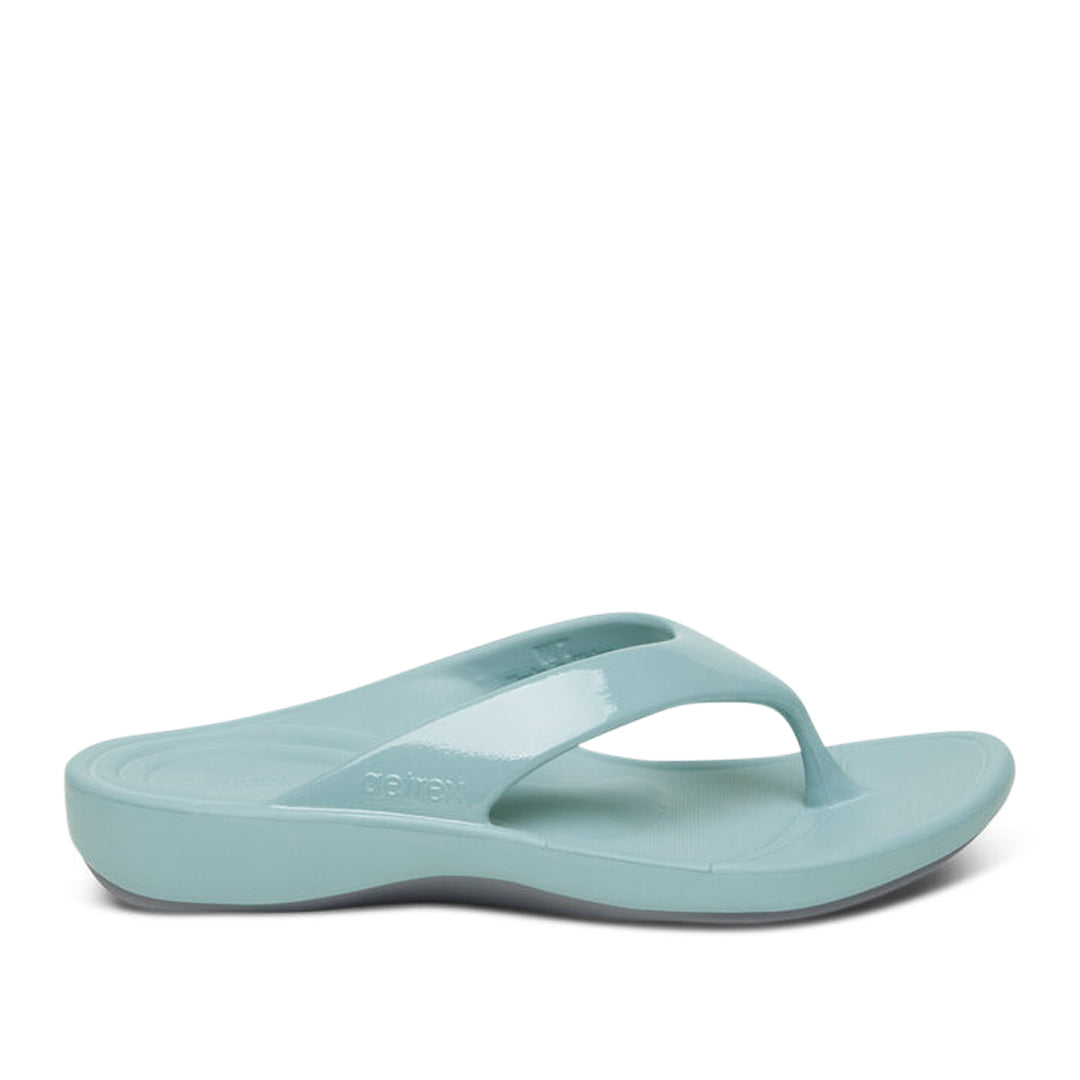 AETREX Maui Blue Orthotic Thong