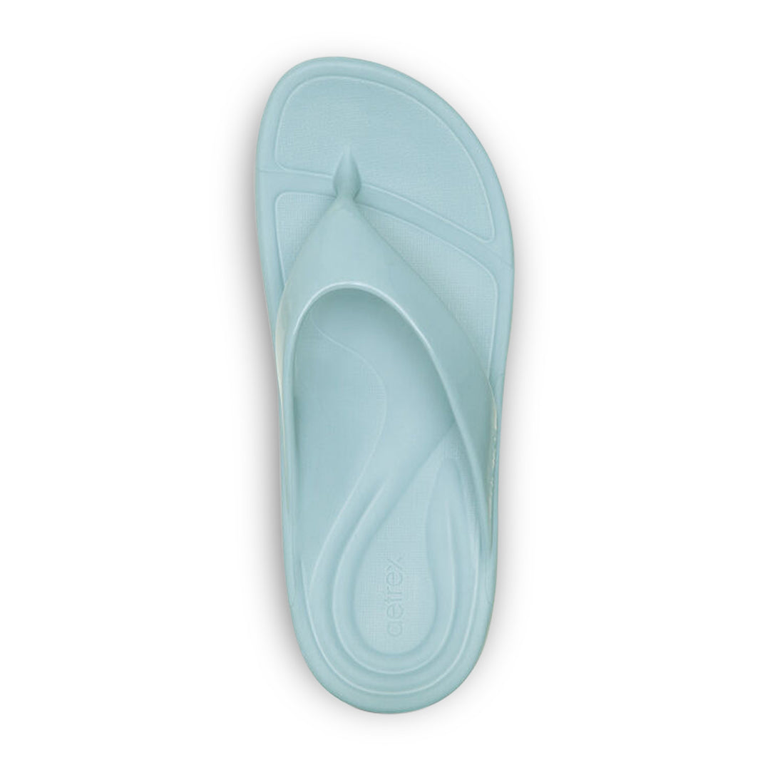 AETREX Maui Blue Orthotic Thong