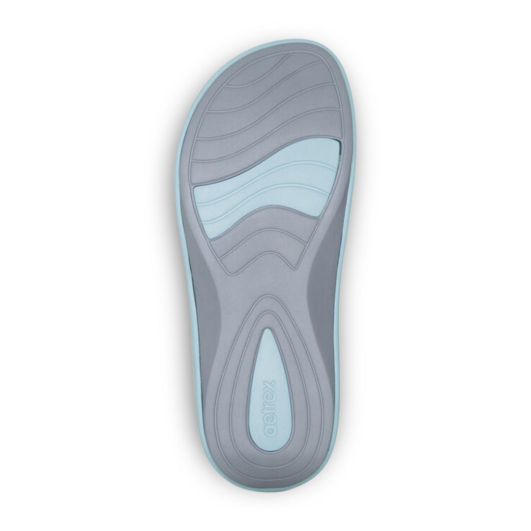 AETREX Maui Blue Orthotic Thong