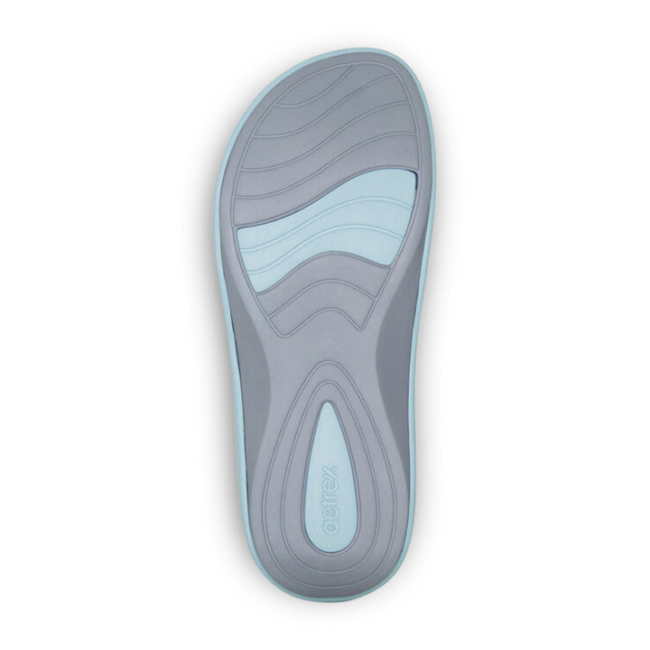 AETREX Maui Blue Orthotic Thong