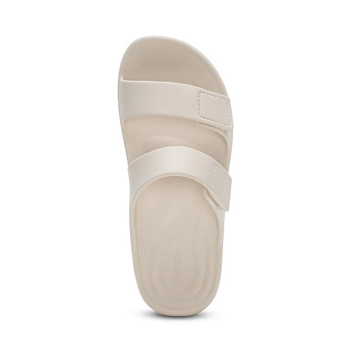 Kaia Orthotic Slide Ivory