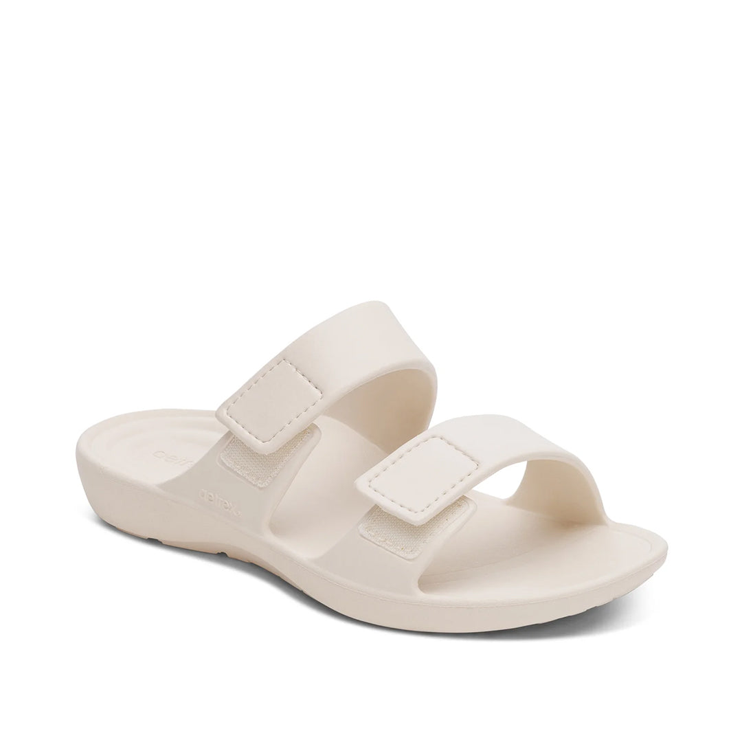 Kaia Orthotic Slide Ivory