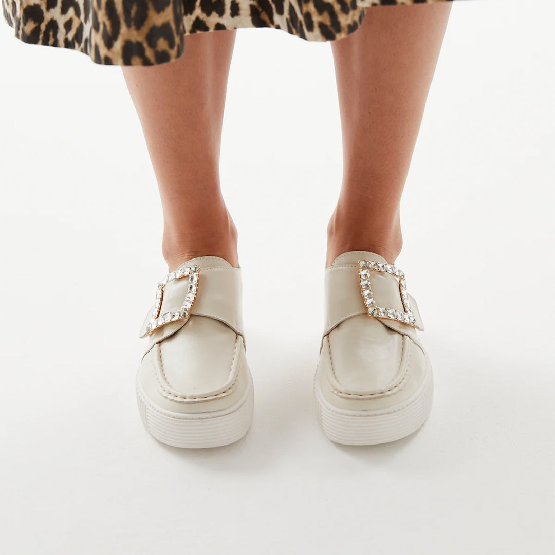 ALFIE AND EVIE Disguise Sneaker#color_cream