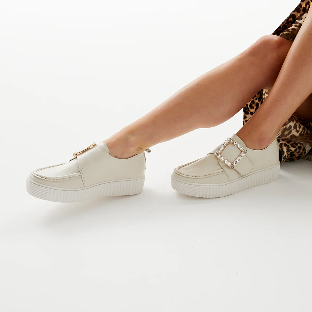 ALFIE AND EVIE Disguise Sneaker#color_cream