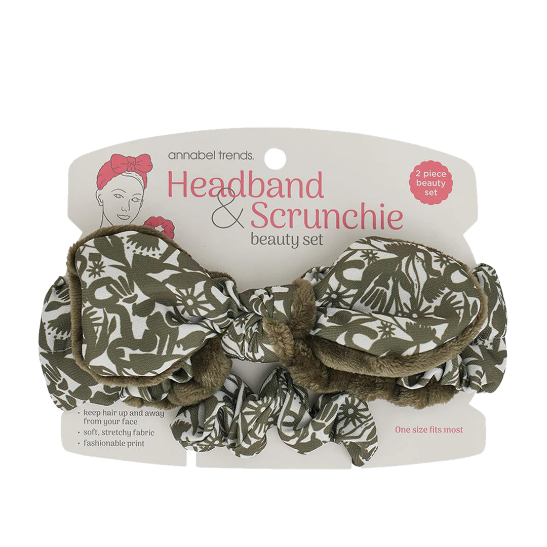 Headband and Scrunchie Beauty Set