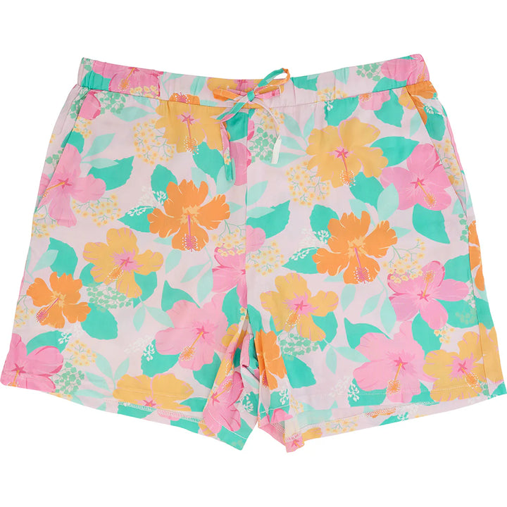 Pyjama Shorts Hibiscus