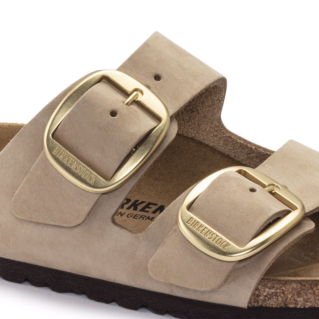 Arizona Big Buckle Nubuck Leather Sandcastle