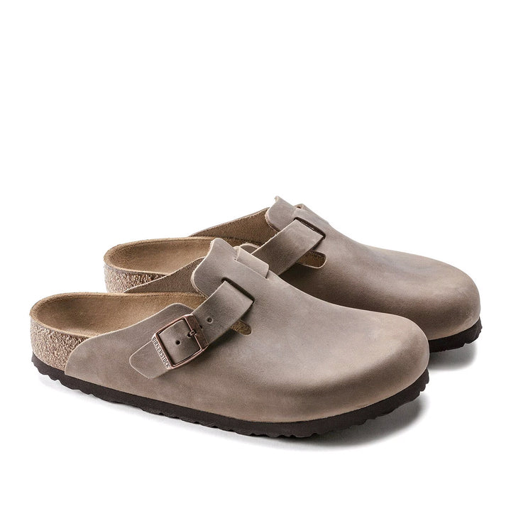 Boston Oiled Leather Tabacco Brown