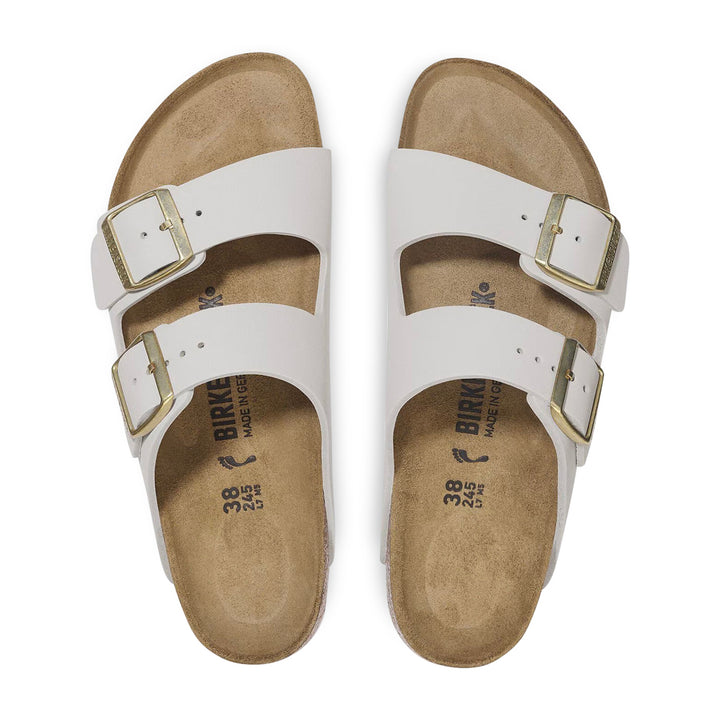Arizona Nubuck Leather (Narrow) Antique White