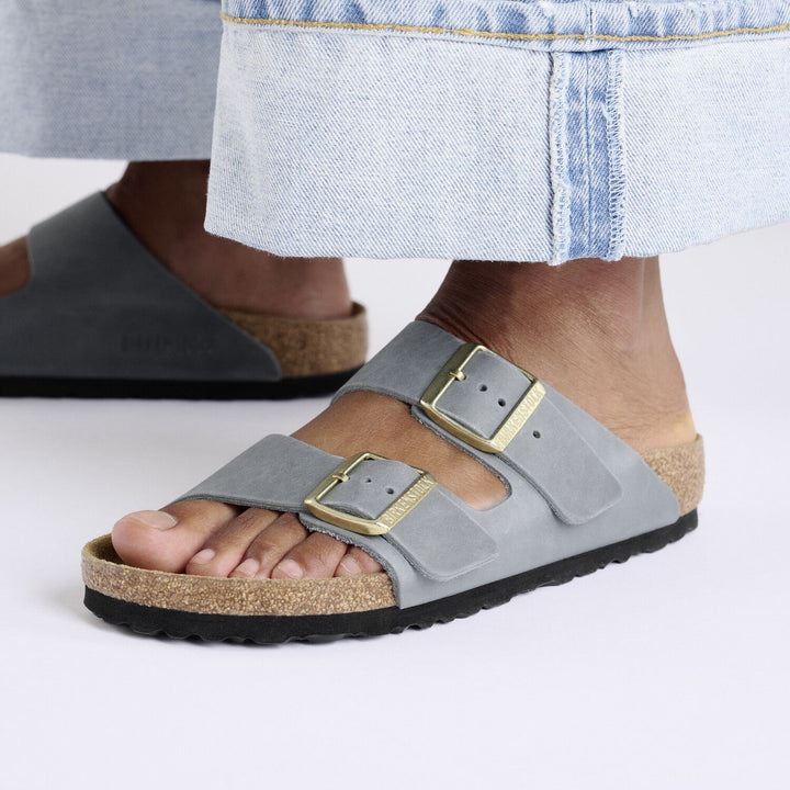 Arizona Olied Leather Basalt Grey