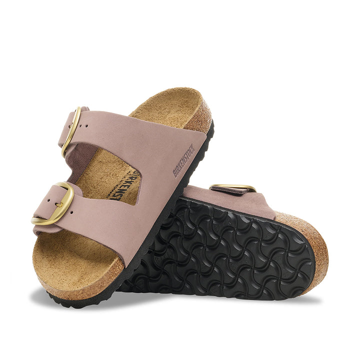 Arizona Big Buckle Nubuck Leather Faded Purple