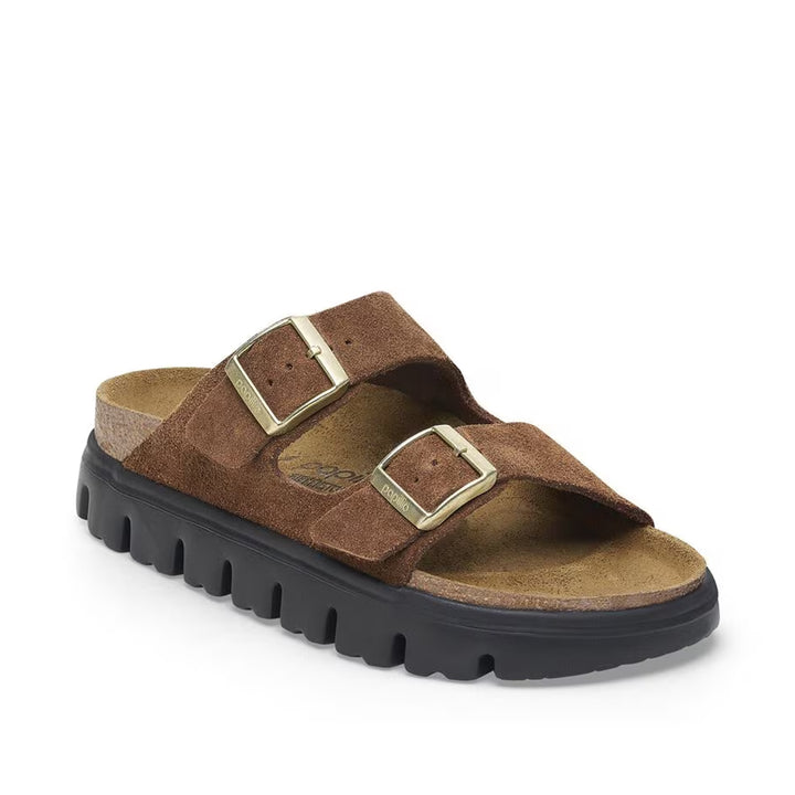 Arizona Chunky Suede Leather (Narrow) Dark Tea