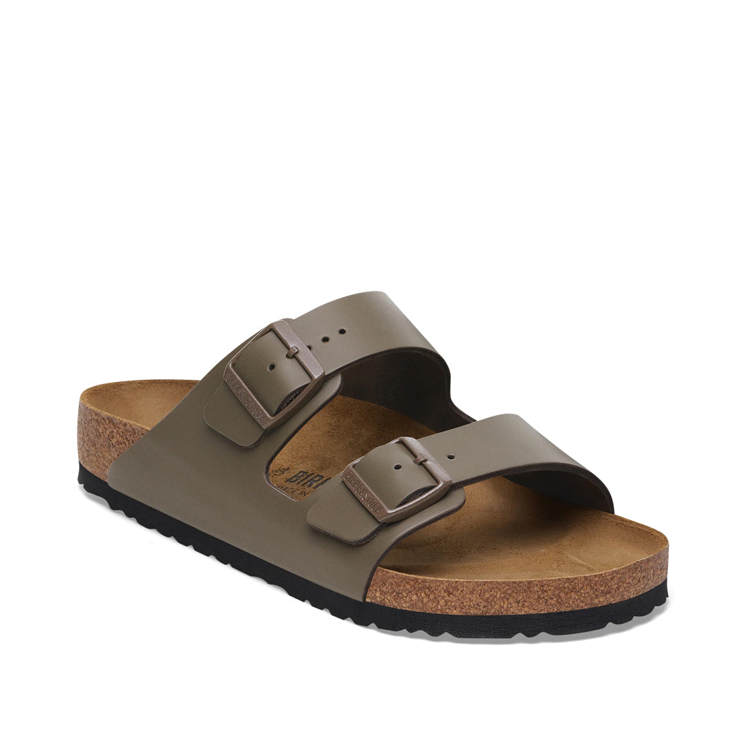 Arizona Smooth Leather Concrete Grey