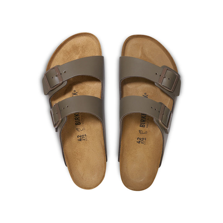 Arizona Smooth Leather Concrete Grey