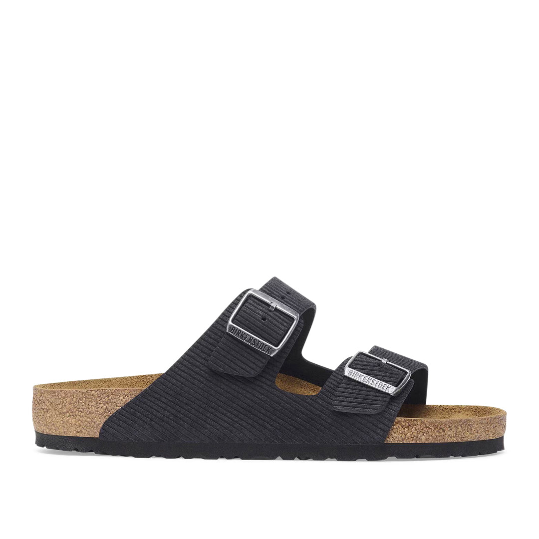 BIRKENSTOCK Arizona Embossed Suede Leather Corduroy Midnight