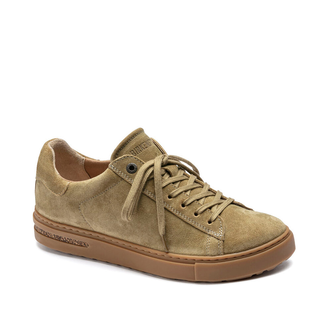 BIRKENSTOCK Bend Suede Leather Sneaker#color_faded-khaki