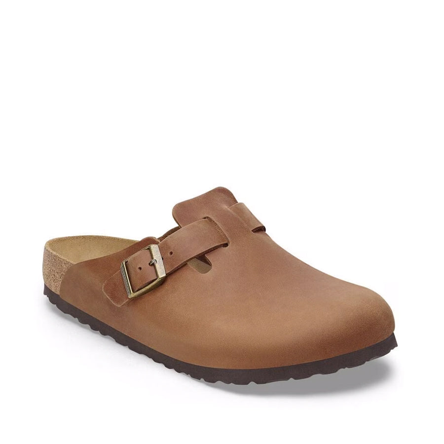 BIRKENSTOCK Boston Oiled Leather Cognac