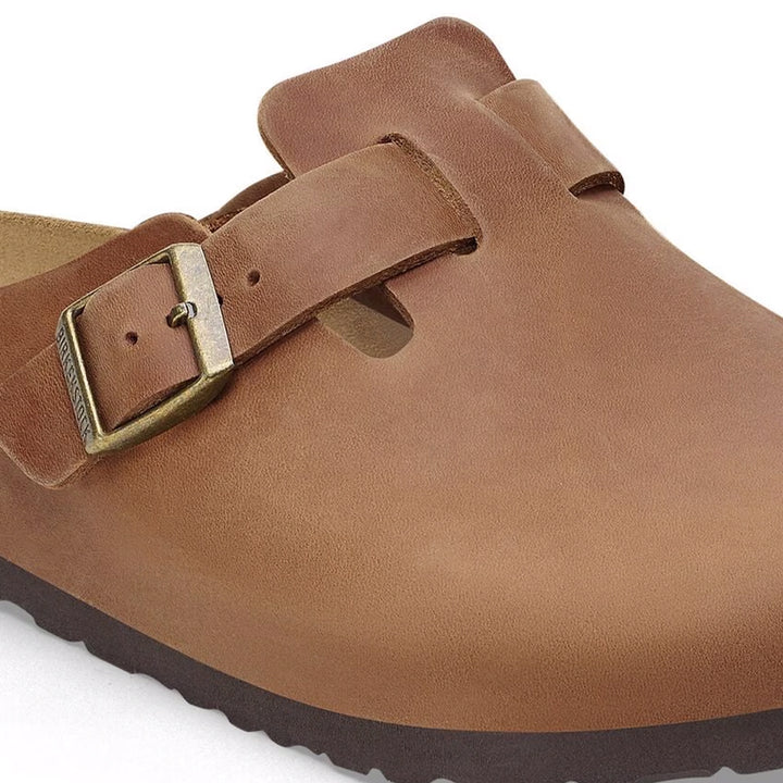 Boston Oiled Leather Cognac