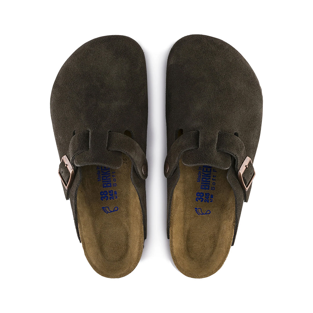 Boston Suede Leather SFB Mens Mocca