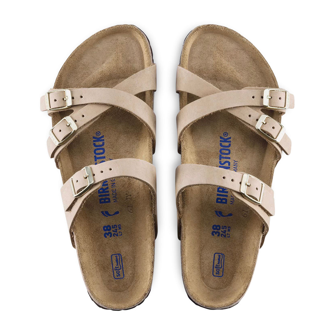 Franca Nubuck Leather SFB Sandcastle (Narrow)