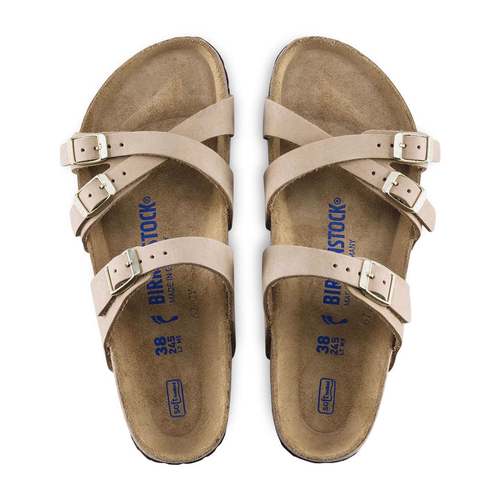 Franca Nubuck Leather SFB Sandcastle (Narrow)