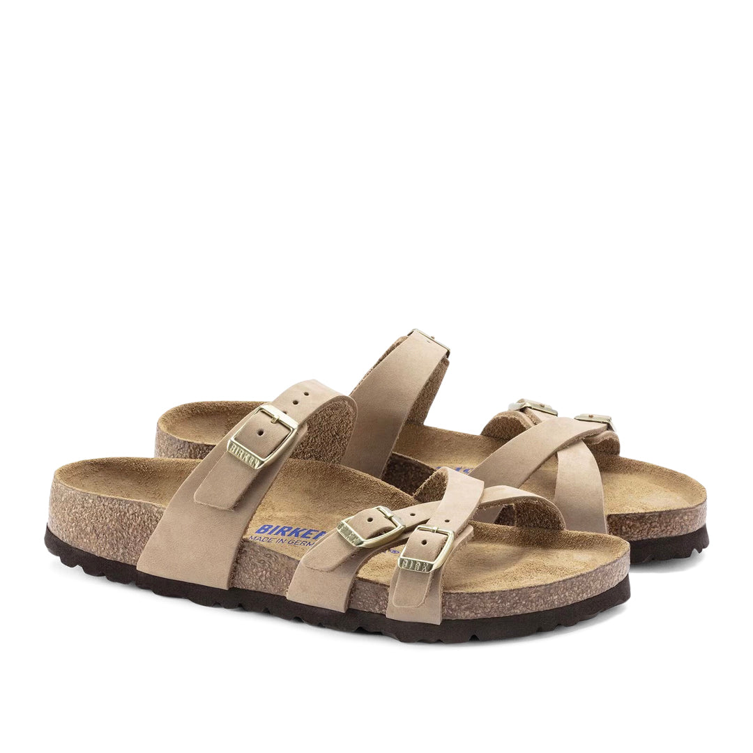 Franca Nubuck Leather SFB Sandcastle (Narrow)