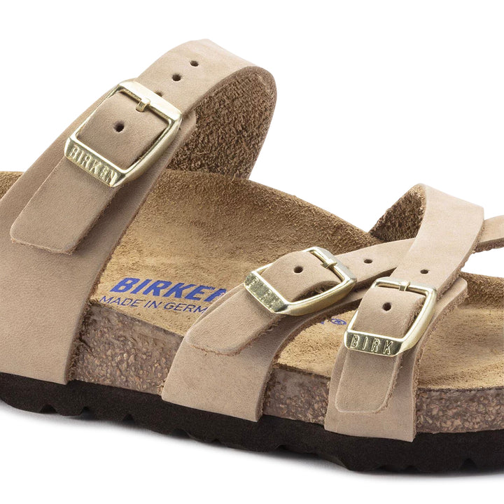 Franca Nubuck Leather SFB Sandcastle (Narrow)