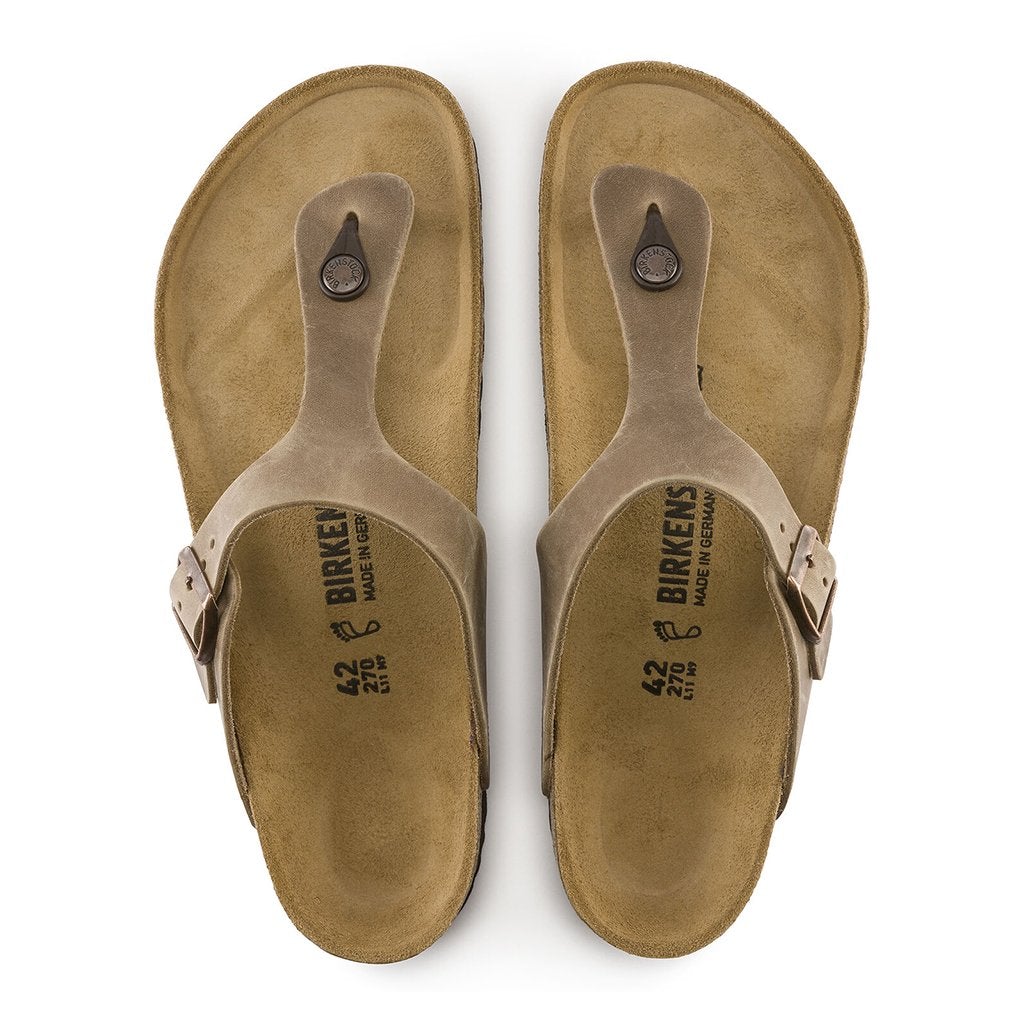 Gizeh Oiled Leather Tabacco Brown