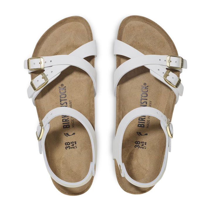 Kumba Nubuck Leather Antique White